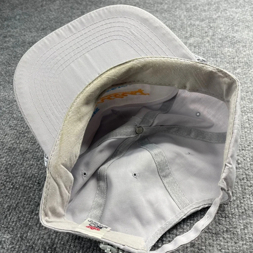 Vintage KC Chevrolet The Heartbeat of America Snapback Hat Gray Rope Cap OSFA